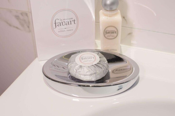 Branded soaps at La Maison Favart