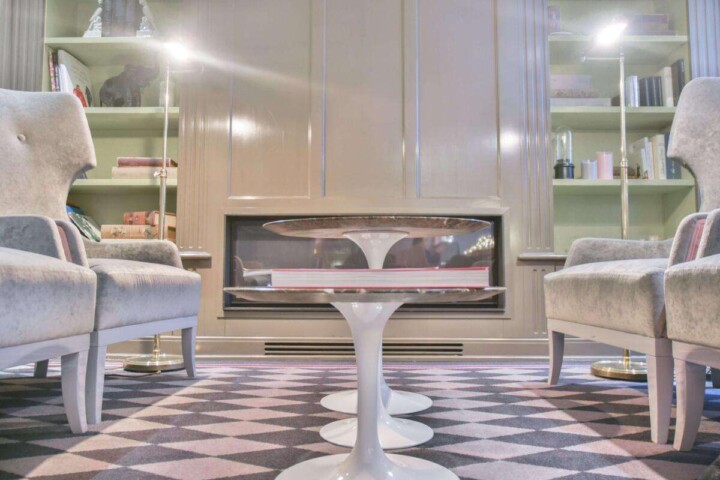 Lobby Decor at La Maison Favart