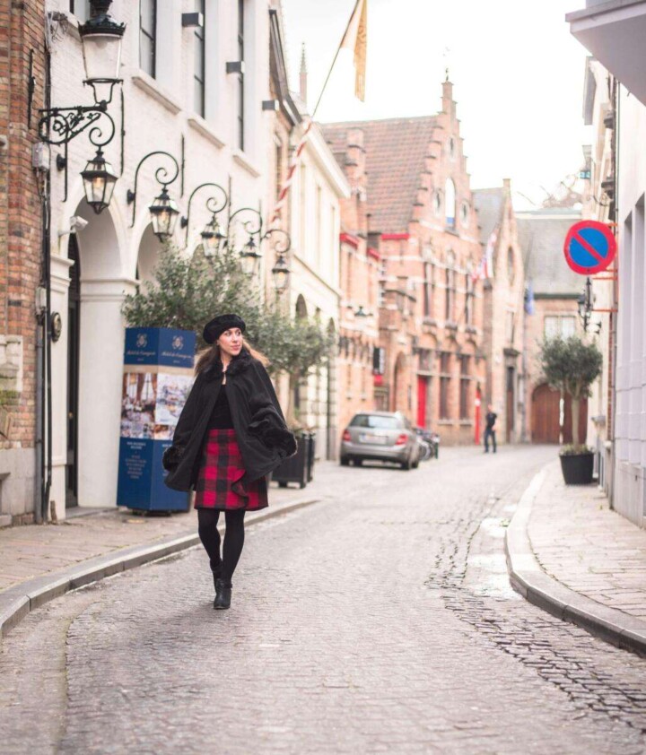 Cobblestone streets of Bruges