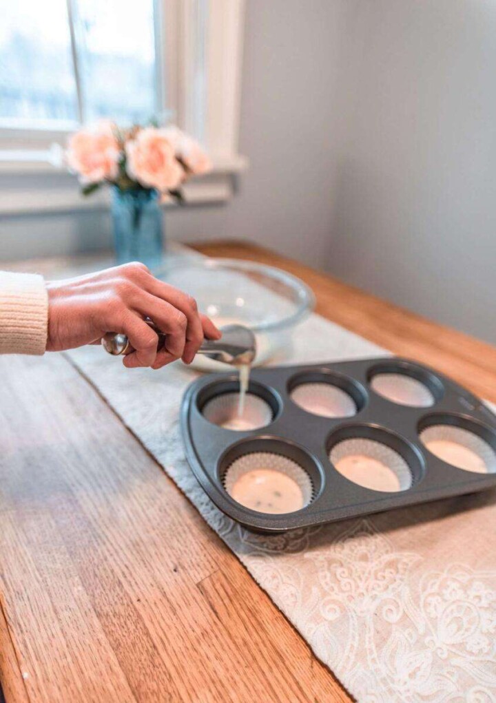 baking muffins