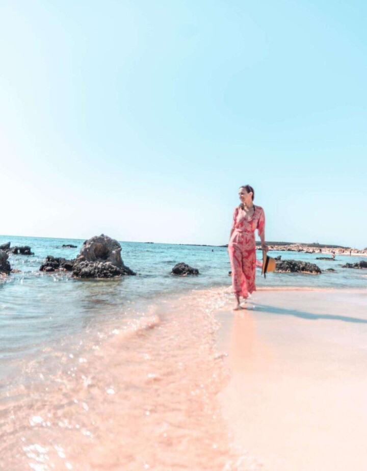 Elafonisi Beach in Chania, Crete