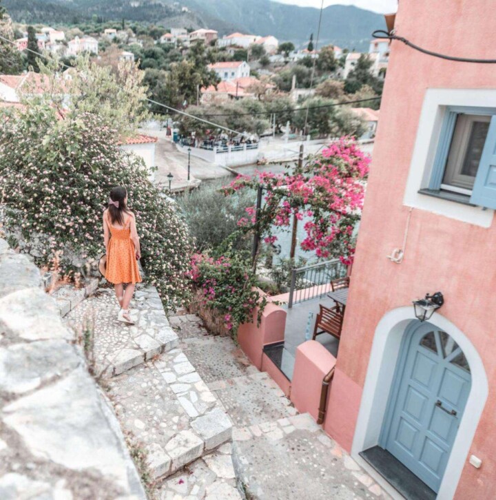stunning view in Assos