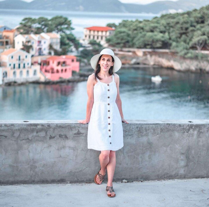 view in Assos, Kefalonia