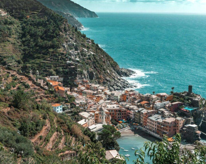 If you&rsquo;re wondering where to find the best Cinque Terre Instagram spots, then you&rsquo;re in the right place! This guide of Cinque Terre photo ideas details the most Instagrammable locations in each of Italy&rsquo;s five villages, from the northernmost town of Monterosso to the southernmost village of Riomaggiore. You&rsquo;ll uncover the most photogenic spots, whether you&rsquo;re taking a scenic Cinque Terre hike or strolling through the colorful Cinque Terre streets. #cinqueterrebestviews #cinqueterrethingstosee