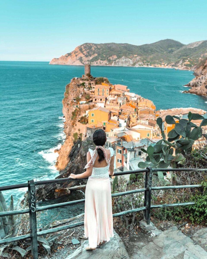 If you&rsquo;re wondering where to find the best Cinque Terre Instagram spots, then you&rsquo;re in the right place! This guide of Cinque Terre photo ideas details the most Instagrammable locations in each of Italy&rsquo;s five villages, from the northernmost town of Monterosso to the southernmost village of Riomaggiore. You&rsquo;ll uncover the most photogenic spots, whether you&rsquo;re taking a scenic Cinque Terre hike or strolling through the colorful Cinque Terre streets. #cinqueterrebestviews #cinqueterrethingstosee