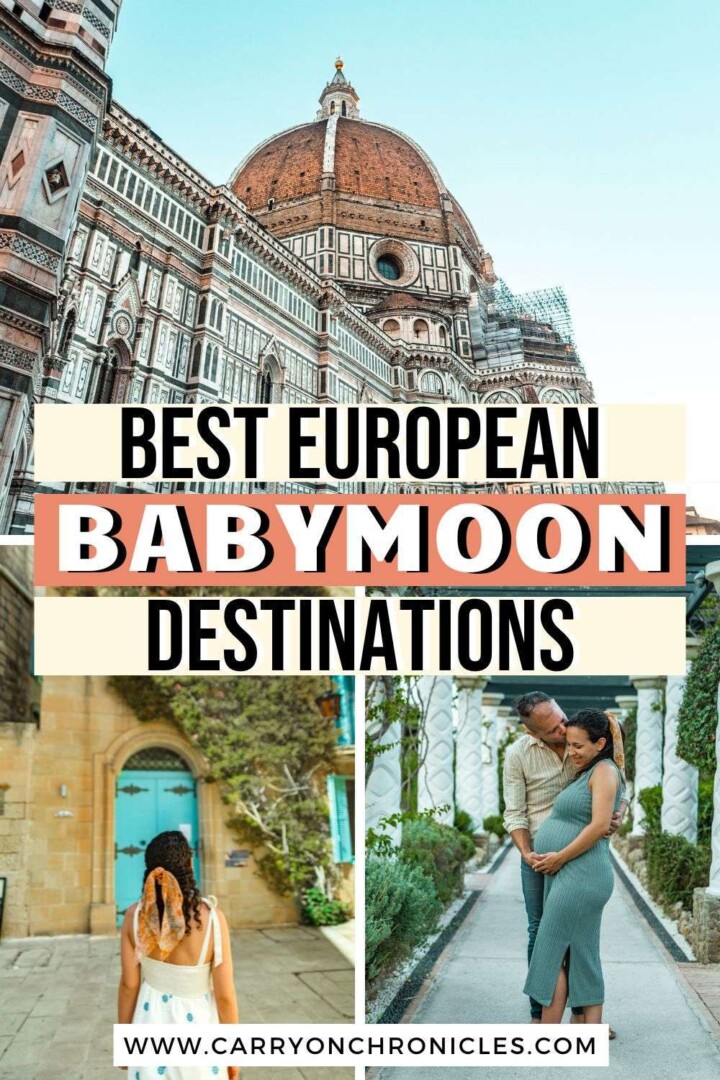 Dreaming of a romantic getaway before baby arrives? Here are the best European babymoon destinations to consider for a final twosome trip! #babymooningreece #babymooninitaly #babymoonideas