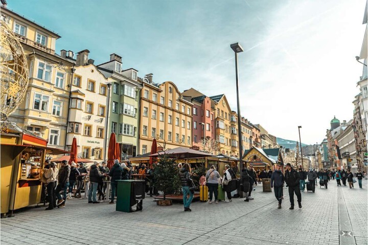 Planning a winter escape to the Tyrol region of Austria and considering spending Christmas in Innsbruck? Here&rsquo;s a look at the charming Christmas markets of Innsbruck, from hot spots to hidden gems you may not have considered. #innsbruckaustriachristmas #innsbruckaustriachristmasmarket #innsbruckchristmas