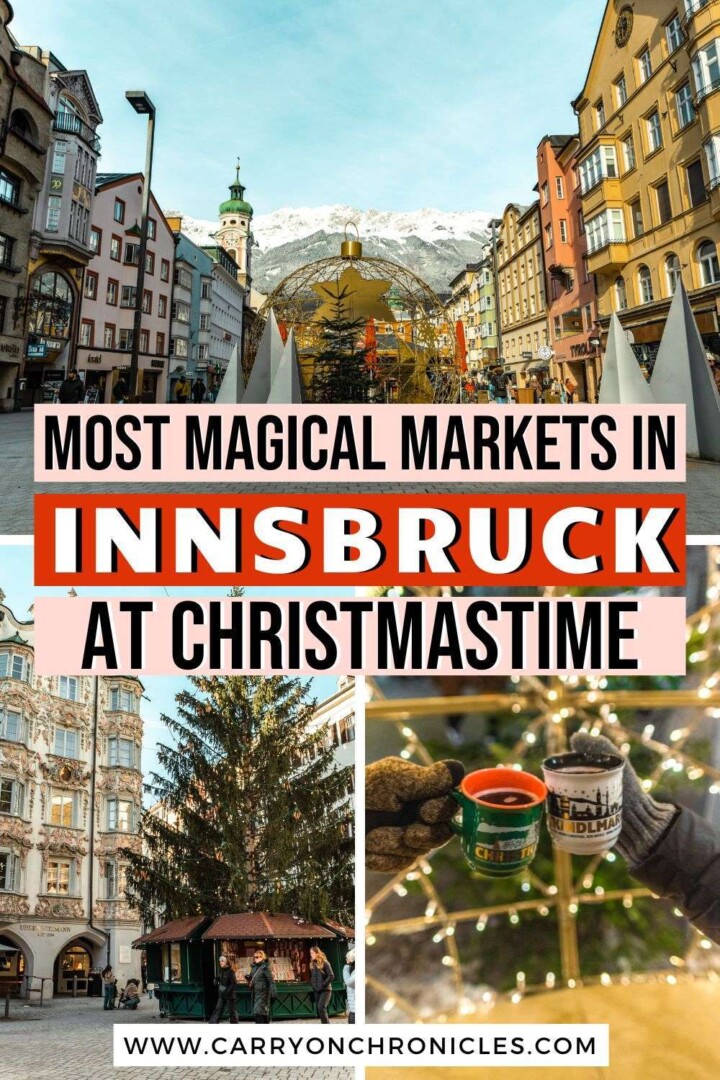 Planning a winter escape to the Tyrol region of Austria and considering spending Christmas in Innsbruck? Here&rsquo;s a look at the charming Christmas markets of Innsbruck, from hot spots to hidden gems you may not have considered. #innsbruckaustriachristmas #innsbruckaustriachristmasmarket #innsbruckchristmas
